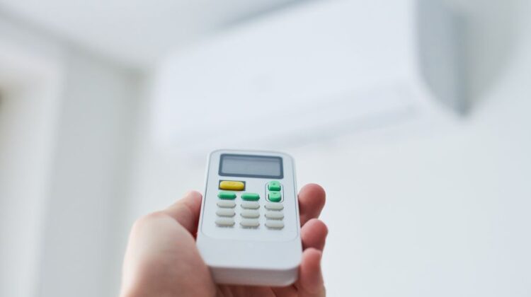 Air condition remote control.